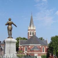 Beaurevoir aisne eglise ste jeanne d arc