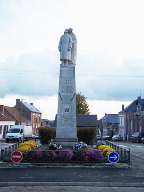 Beaurevoir aisne monuments aux morts 