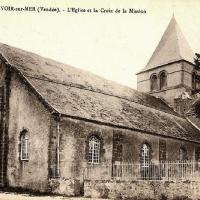 Beauvoir-sur-Mer (Vendée) Eglise Saint Philibert CPA