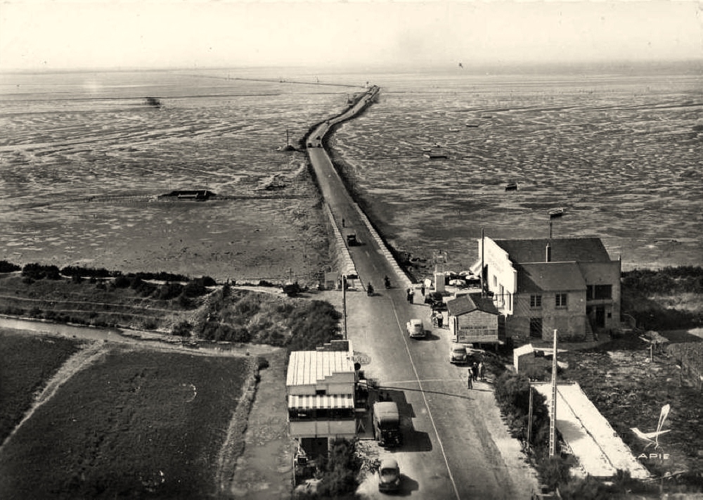 Beauvoir-sur-Mer (Vendée) Entrée du Gois CPA