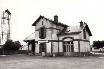 Beauvoir-sur-Mer (Vendée) Gare CPA