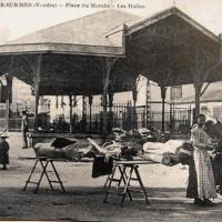 Beauvoir-sur-Mer (Vendée) Halles CPA