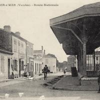Beauvoir-sur-Mer (Vendée) Halles CPA2