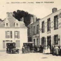 Beauvoir-sur-Mer (Vendée) Hôtel du Cheval Blanc CPA