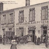 Beauvoir-sur-Mer (Vendée) Hôtel du Cheval Blanc CPA