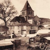Beauvoir-sur-Mer (Vendée) Place du marché CPA