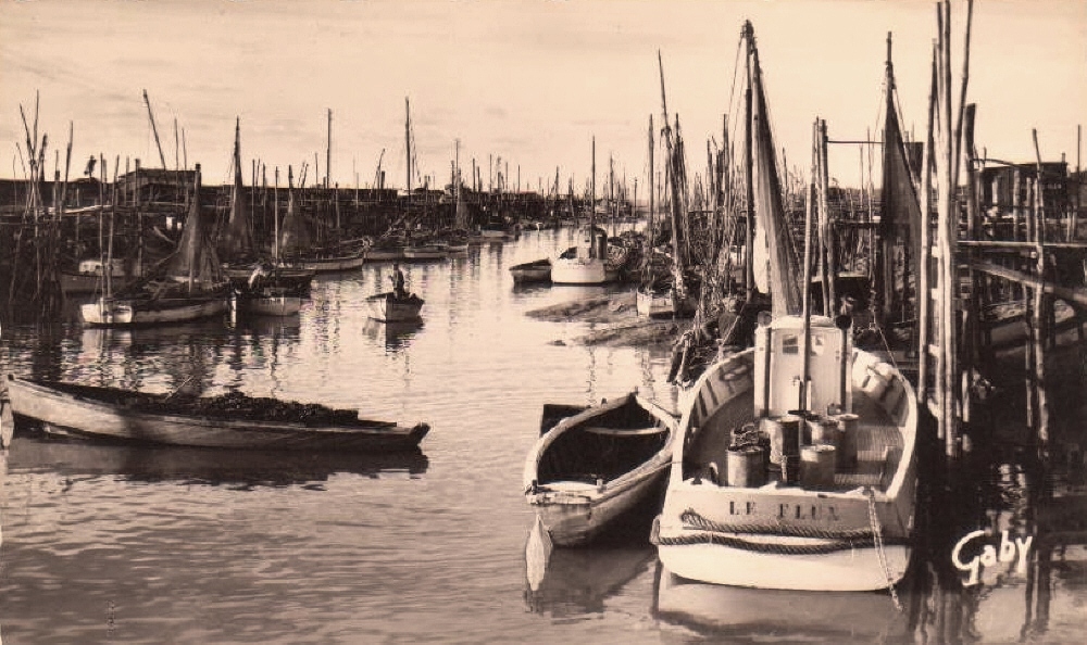 Beauvoir-sur-Mer (Vendée) Port du Bec CPA