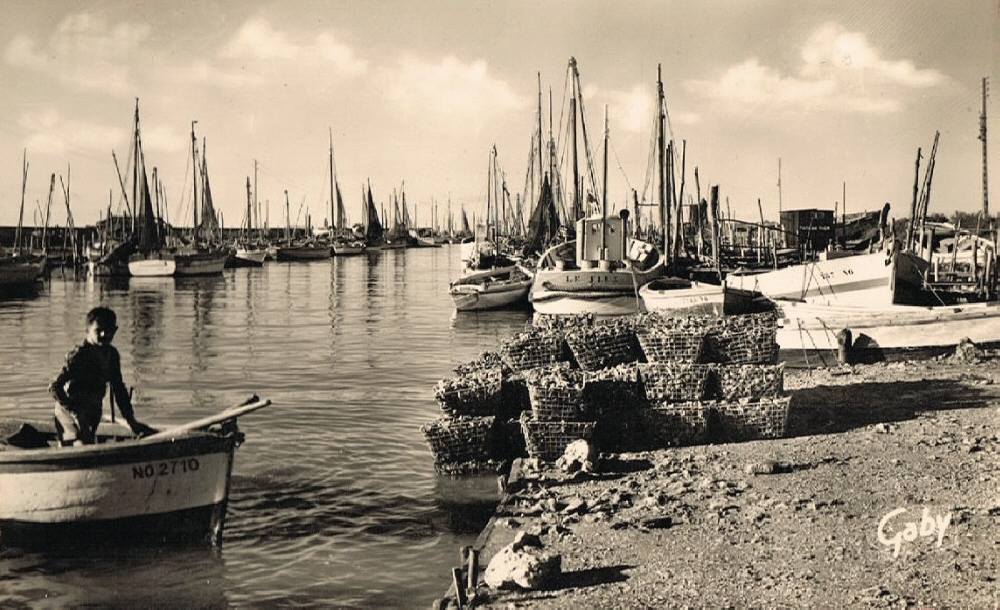 Beauvoir-sur-Mer (Vendée) Port du Bec CPA