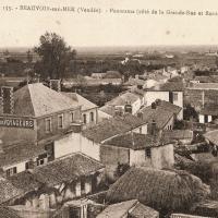 Beauvoir-sur-Mer (Vendée) Vue générale CPA