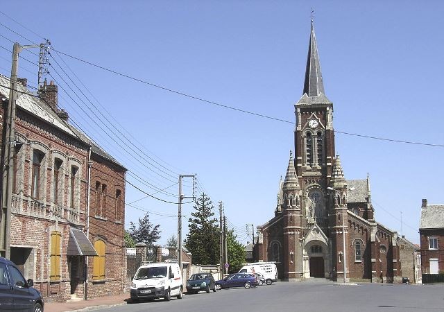 Beauvois en cambresis 59 l eglise sainte anne