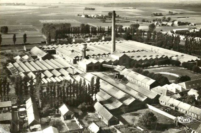 Beauvois en cambresis 59 l usine seydoux et michaux cpa