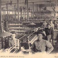 Beauvois en cambresis 59 la fabrique les metiers cpa