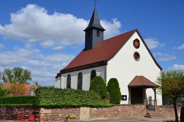 Behlenheim 67 l eglise saint georges