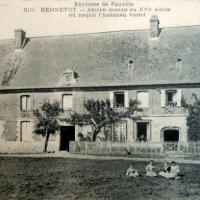 Bennetot seine maritime manoir de vertot cpa