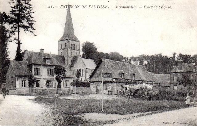 Bermonville seine maritime l eglise cpa 