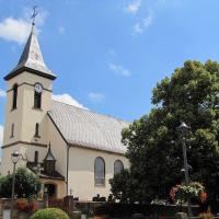 Berstett 67 rumersheim l eglise catholique saint georges