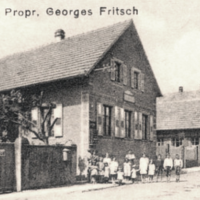 Berstett 67 rumersheim l epicerie cpa