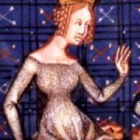 Berthe de Hollande, enluminure