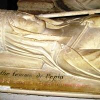 Gisant de Bertrade de Laon, abbaye de Saint-Denis