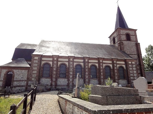 Bertheauville seine maritime l eglise