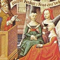 Bertrade de Montfort, miniature du XVè