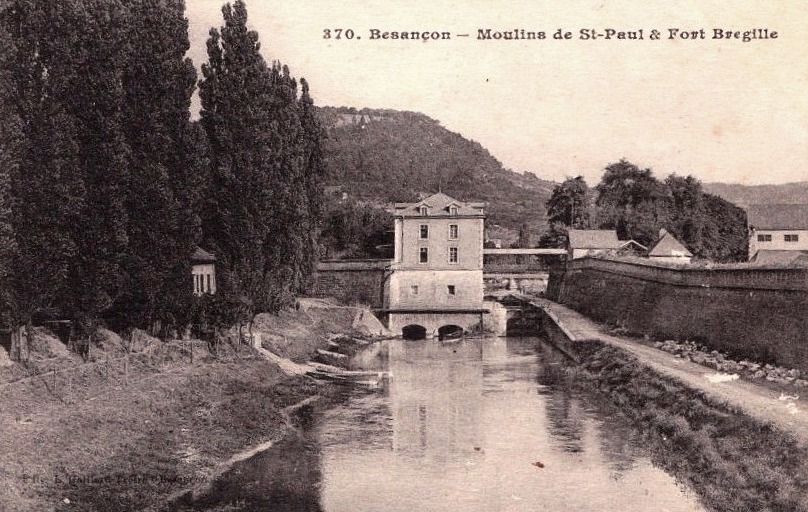 Besançon (Doubs) Fort Bregille, le moulin Saint Paul CPA