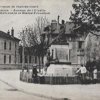 L'avenue de l'Elvétie CPA