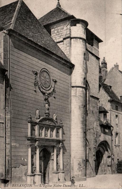 Besançon (Doubs) L'église Notre-Dame CPA