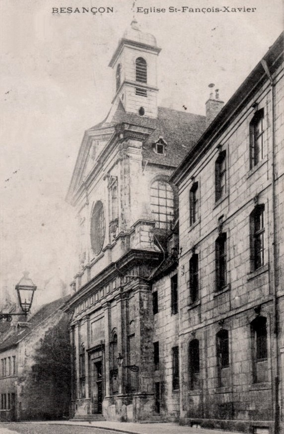 Besançon (Doubs) L'église Saint François Xavier CPA