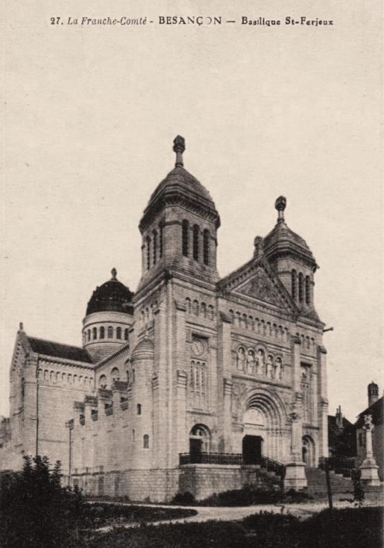 Besançon (Doubs) La basilique Saint Ferjeux CPA