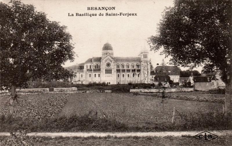 Besançon (Doubs) La basilique Saint Ferjeux CPA