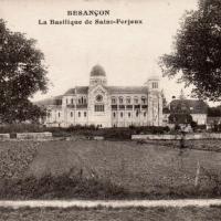 La basilique Saint Ferjeux CPA