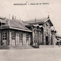 La gare de la Viotte CPA