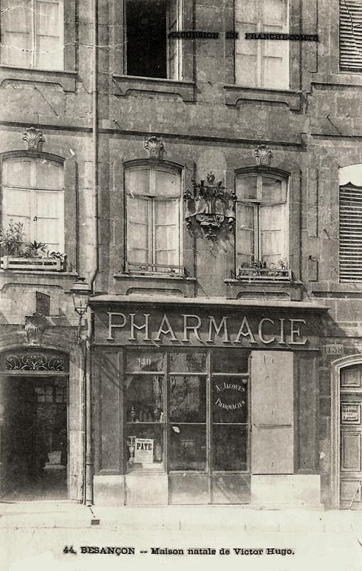 Besançon (Doubs) La maison natale de Victor Hugo CPA 