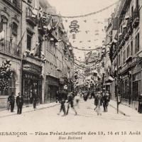 Besançon (Doubs) La rue Battant en 1910 CPA
