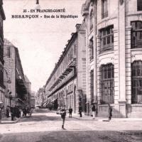 La rue de la République CPA