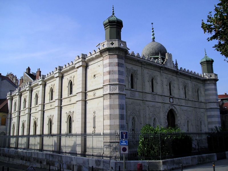 Besançon (Doubs) La synagogue