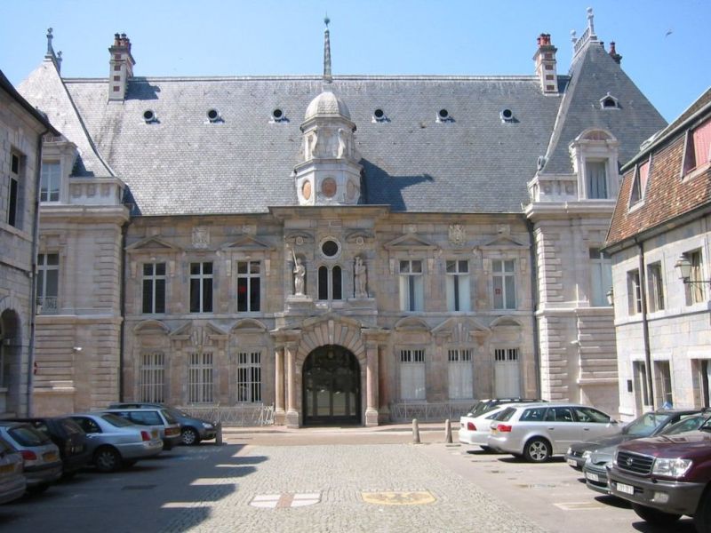 Besançon (Doubs) Le Palais de Justice