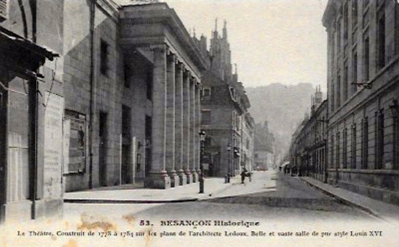 Besançon (Doubs) Le Théâtre CPA