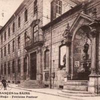 Lycée Victor Hugo et fontaine Pasteur CPA