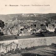 Besançon (Doubs) Vue générale CPA