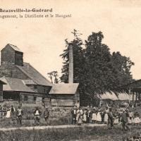 Beuzeville la guerard seine maritime la ferme de rougemont cpa