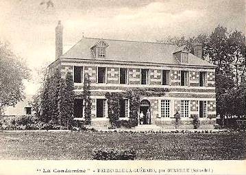 Beuzeville la guerard seine maritime la villa la condamine cpa