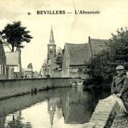 Bevillers 59 l abreuvoir cpa