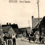 Bevillers 59 la rue de boussieres cpa