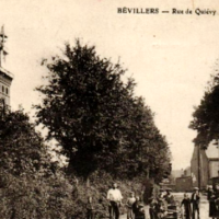Bevillers 59 la rue de quievy cpa