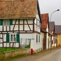 Bilwisheim 67 la rue principale