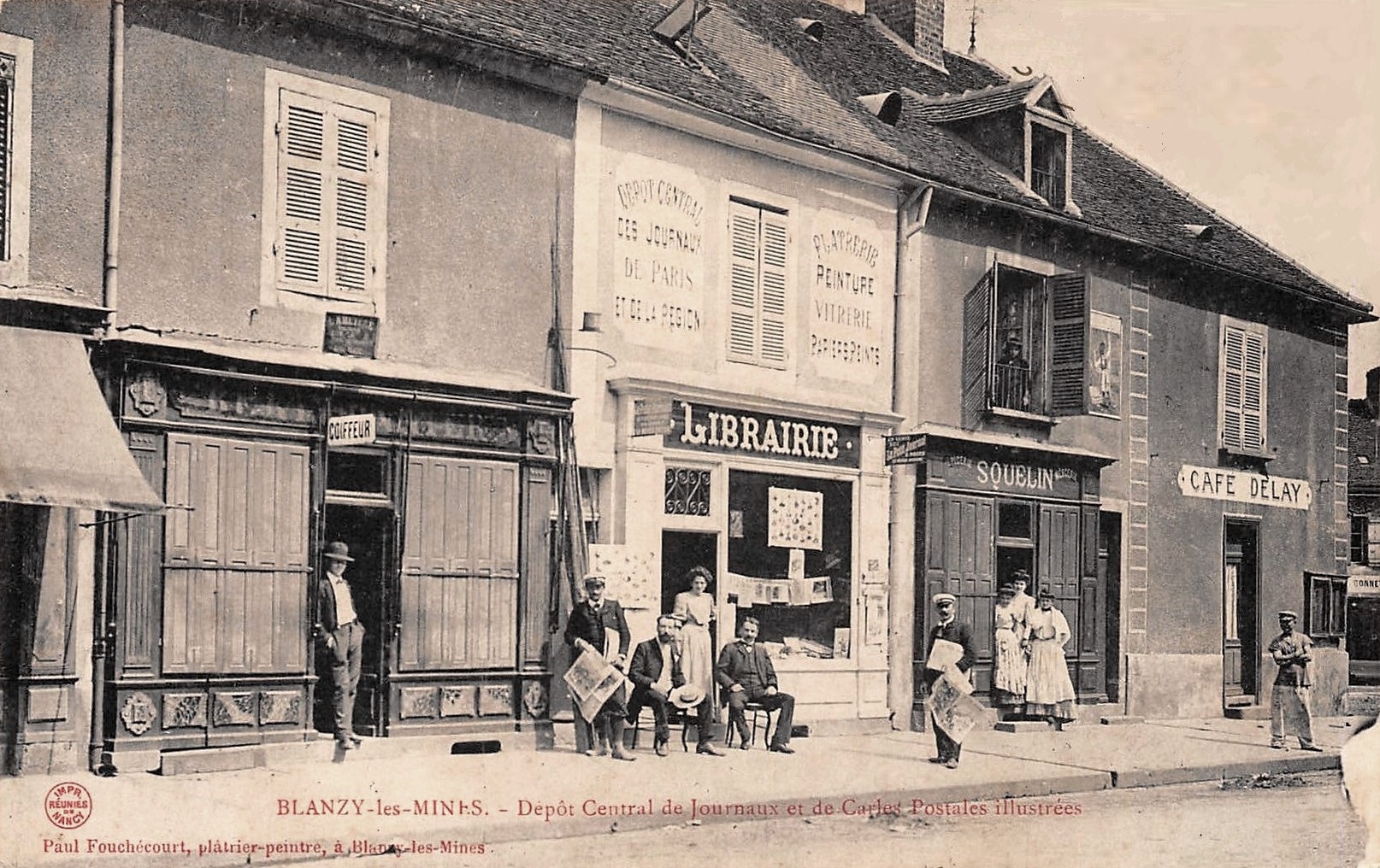 Blanzy (Saône-et-Loire) Les boutiques CPA