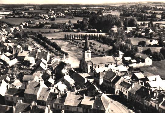 Blanzy (Saône-et-Loire) Vue générale CPA