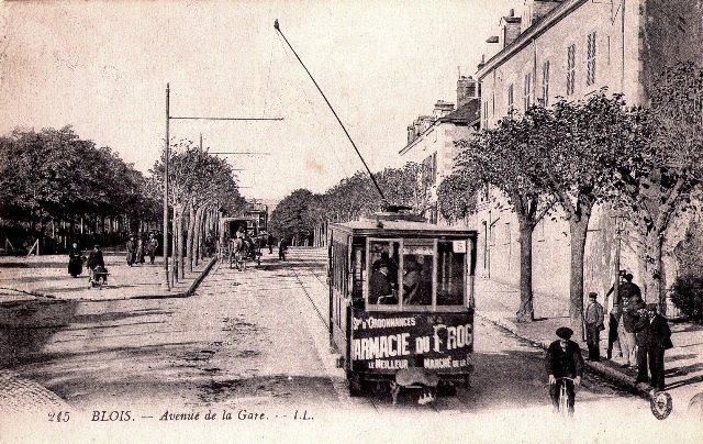 Blois (41) Avenue de la Gare CPA